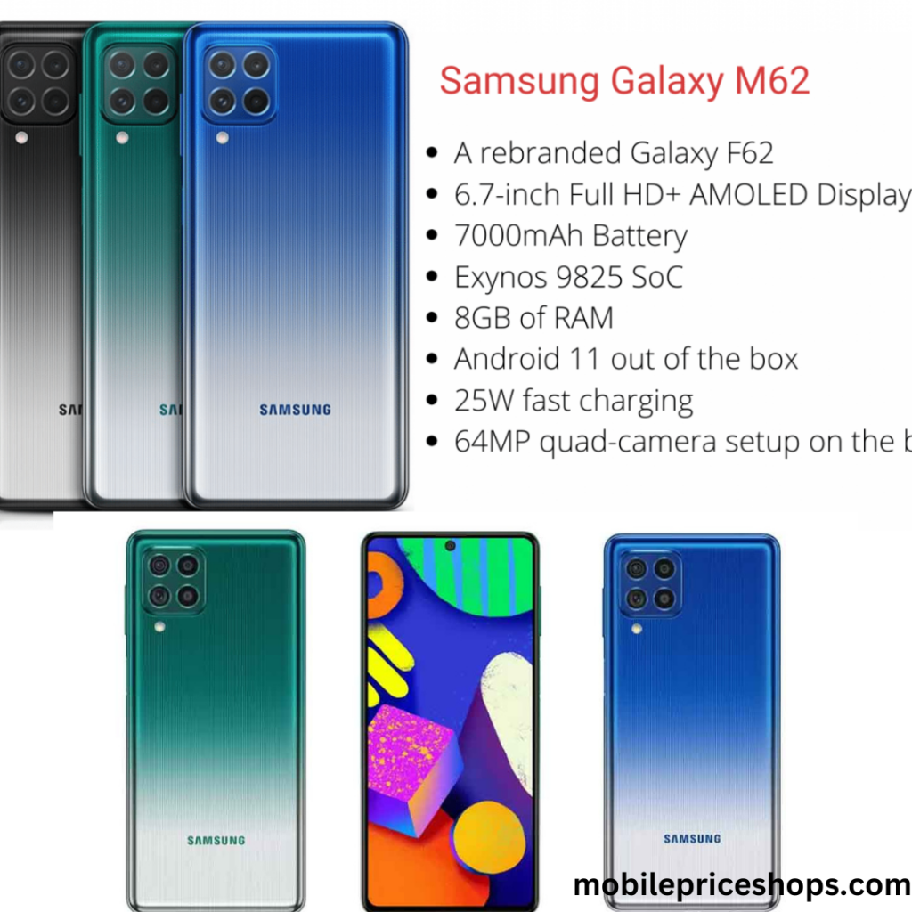 Samsung Galaxy F62 price in Bangladesh